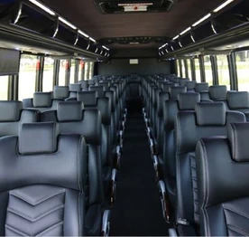 56 passernger bus interior