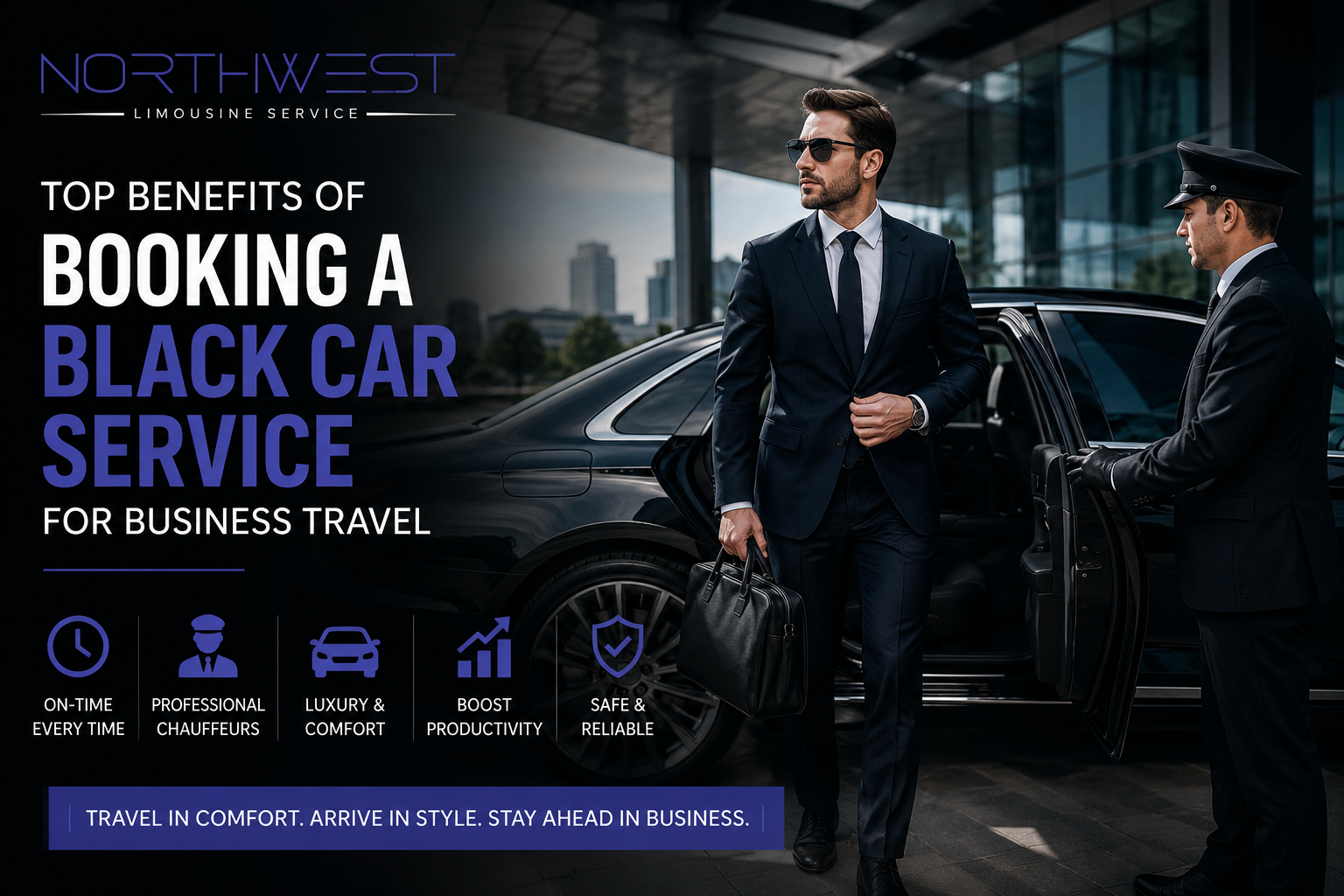 Top Benefits of Booking a Black Car Service for Business Travel